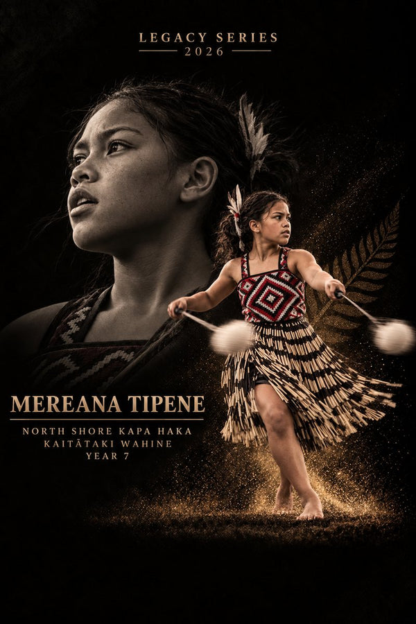 Kapa haka keepsake card example